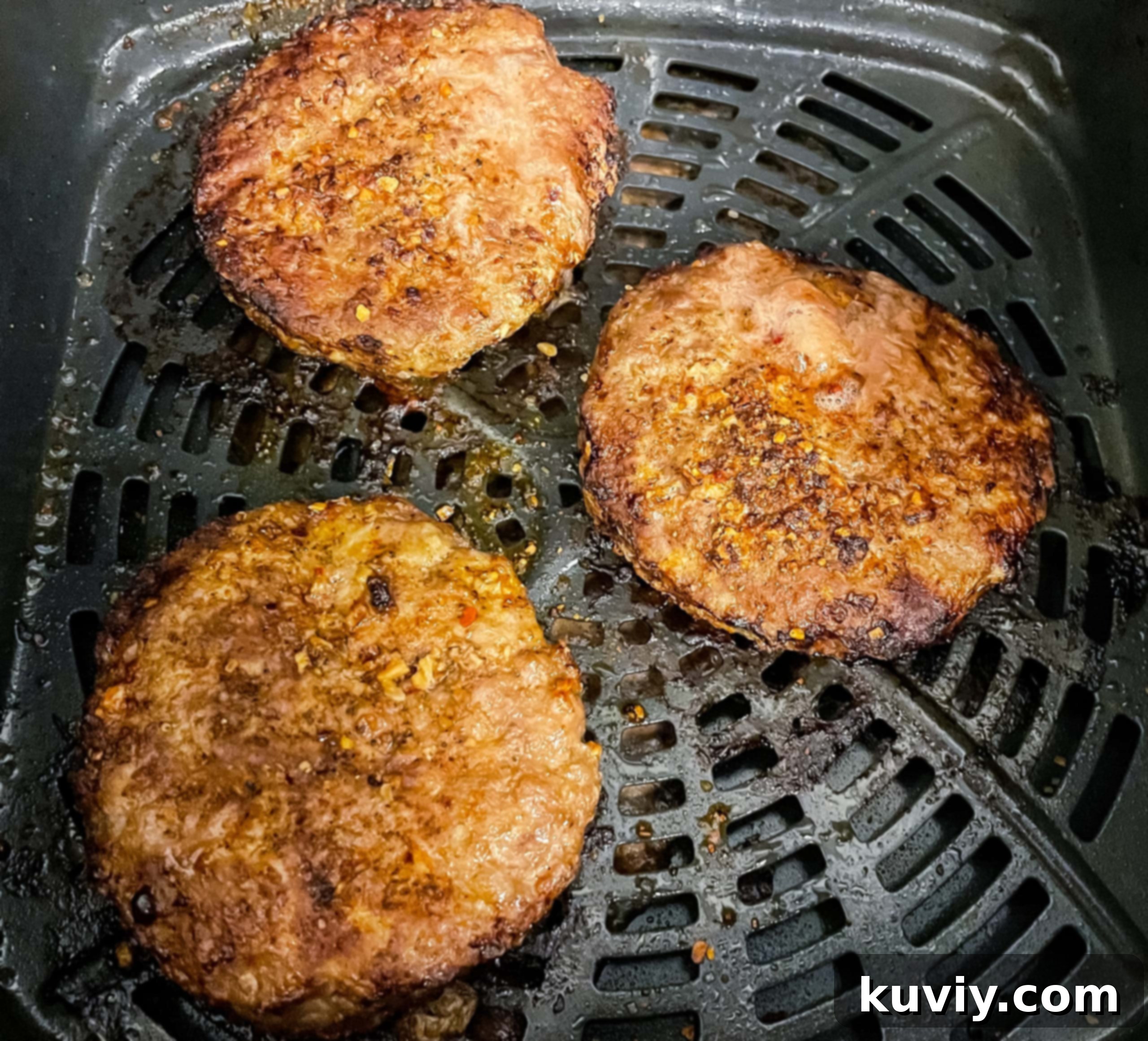 The Ultimate Air Fryer Turkey Burgers 4 air fryer turkey burgers