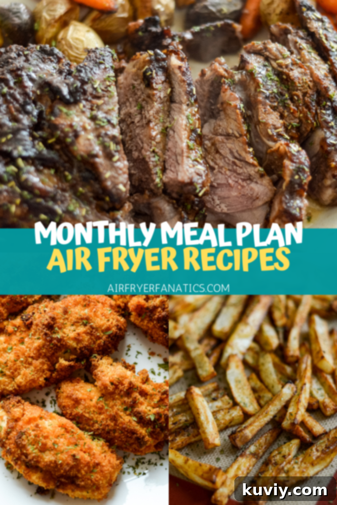 July Air Fryer Delights: Your Easy Meal Plan 44 air fryer meal plan
