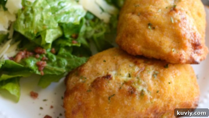 Broccoli and Cheese Stuffed Chicken Breast, air fried to perfection