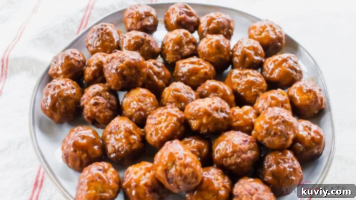 Air Fryer Frozen Meatballs, cooked and ready to serve