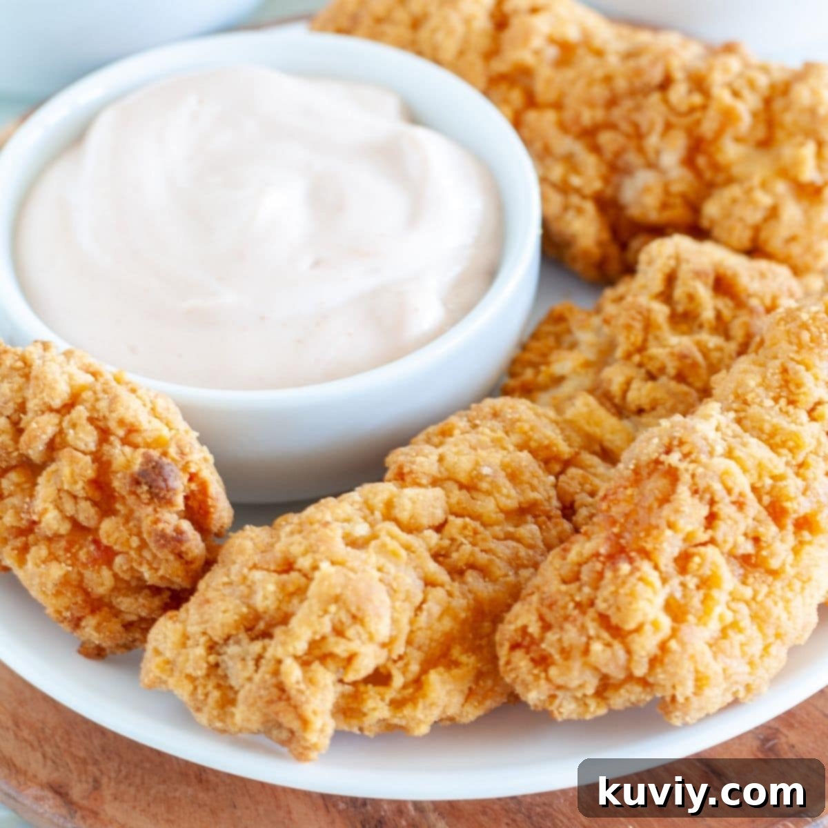 Crispy Air Fryer Frozen Chicken Strips