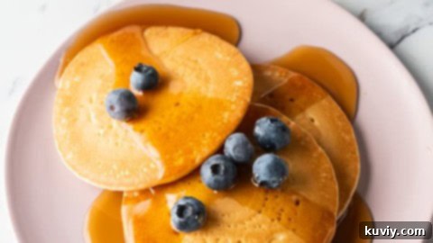 Air Fryer Frozen Pancakes, a quick breakfast solution