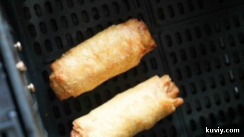 Crispy Air Fryer Frozen Egg Rolls for a perfect appetizer