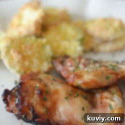Sticky-Sweet Air Fryer Chicken Thighs 3 img 335 6