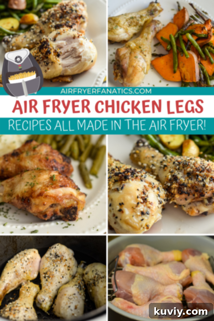 air fryer chicken leg recipes
