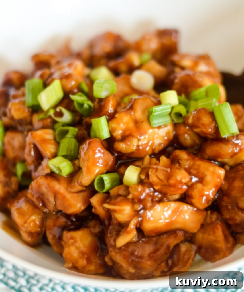 air fryer orange chicken