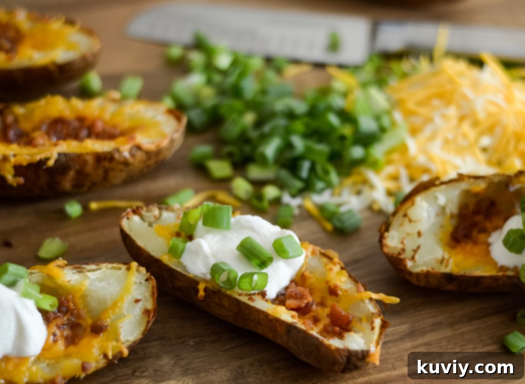 frozen air fryer potato skins