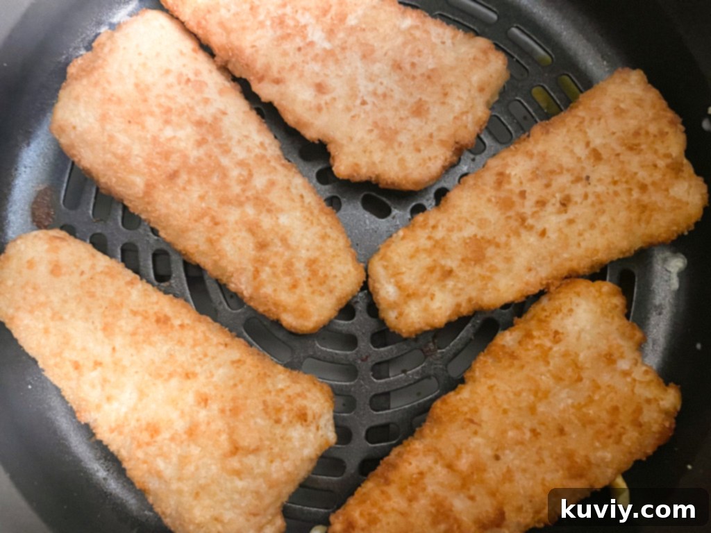air fryer frozen fish