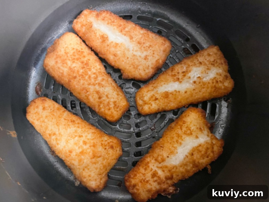 air fryer frozen fish