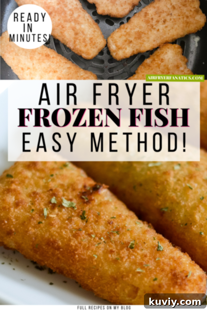 air fryer frozen fish