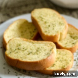 Air Fryer Texas Toast recipe image, perfectly golden and crispy.