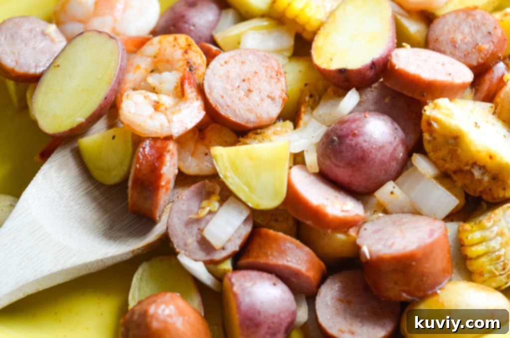 Air Fryer Cajun Shrimp Feast 4 air fryer cajun shrimp