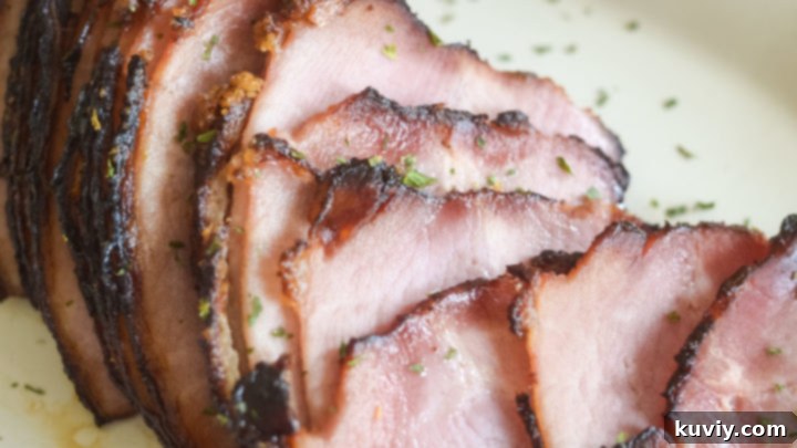 Easy Air Fryer Ham