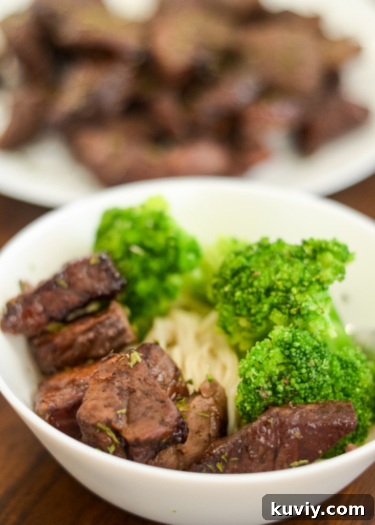 air fryer beef tips