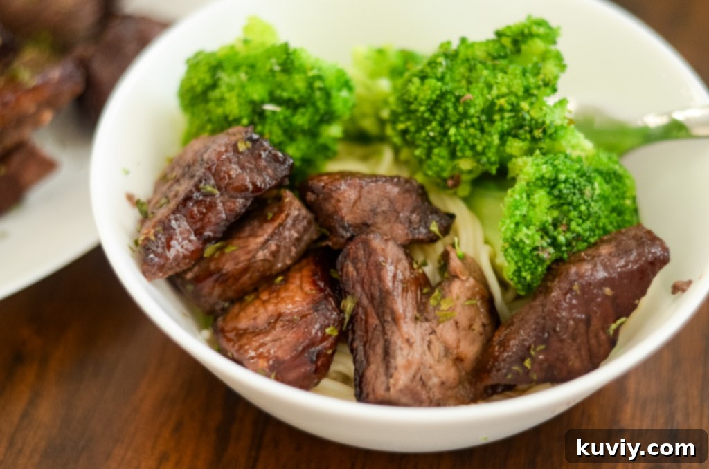 air fryer beef tips