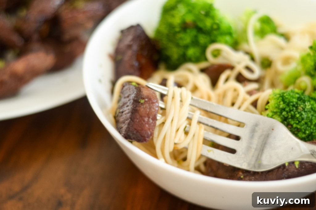 air fryer beef tips