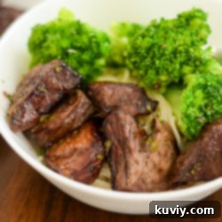 Juicy Air Fryer Beef Tips