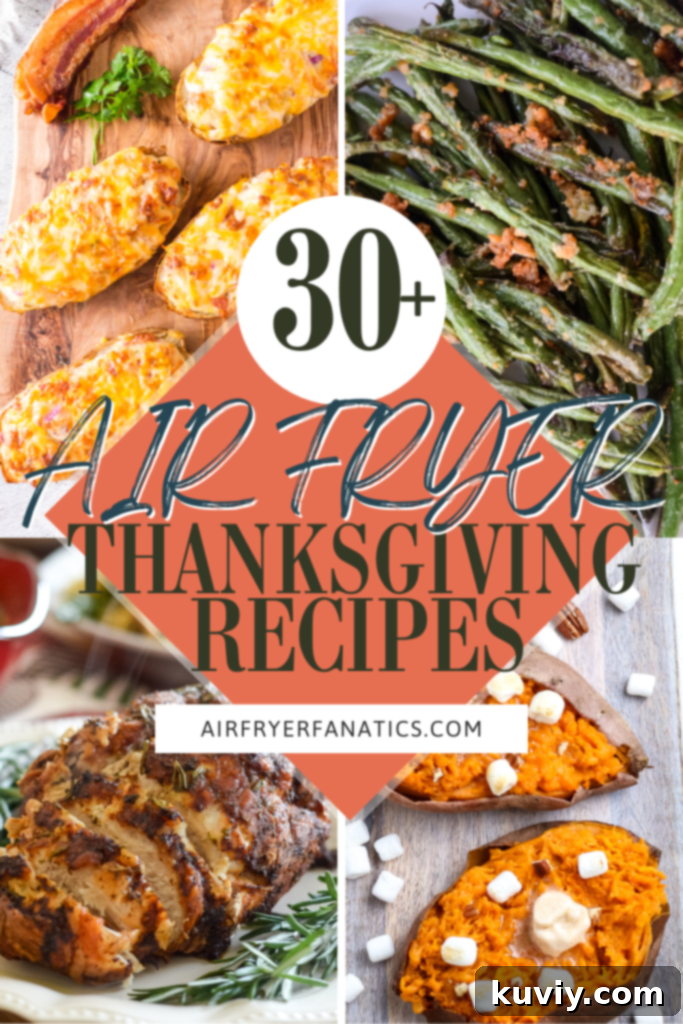 30 air fryer thanksgiving recipes