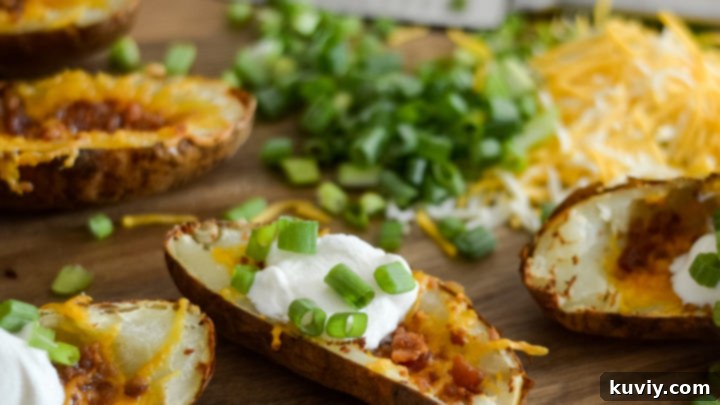 Air Fryer Potato Skins