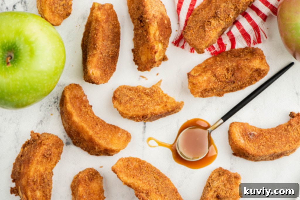 ingredients for air fryer apple fries, showcasing gluten-free flour and graham cracker crumbs
