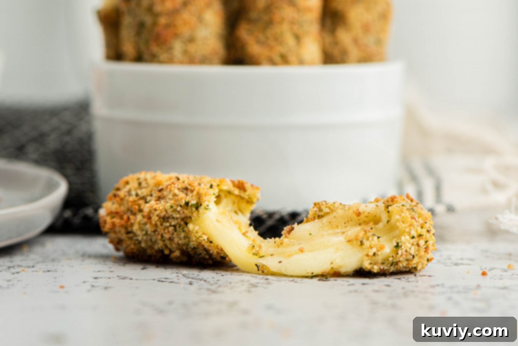 air fryer mozzarella sticks