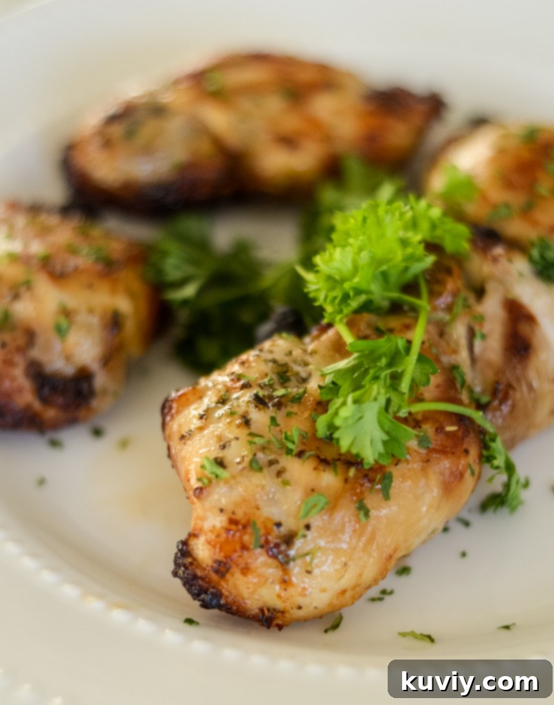 air fryer chicken thighs