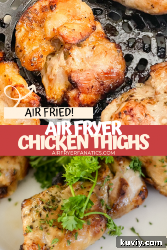 air fryer chicken thighs