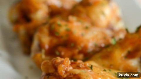 Crispy 20-Minute Air Fryer Chicken Wings, perfectly golden brown.