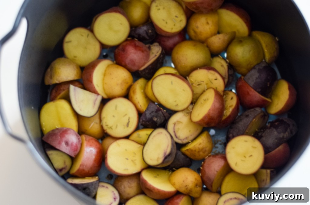 air fryer baby potatoes