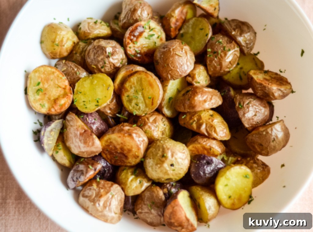 air fryer baby potatoes