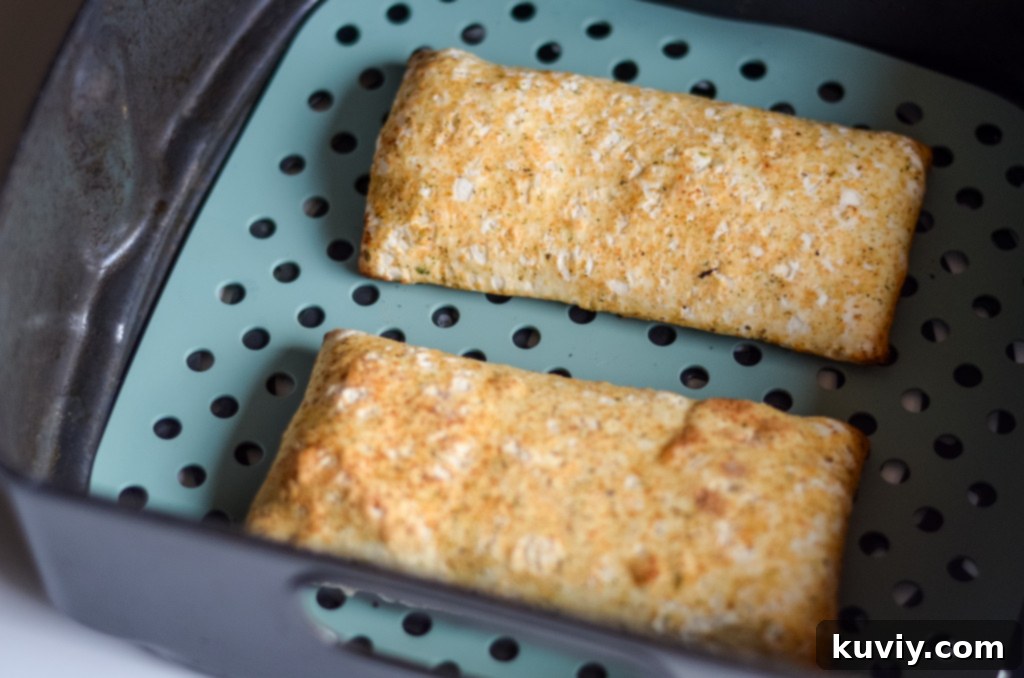 air fryer hot pockets