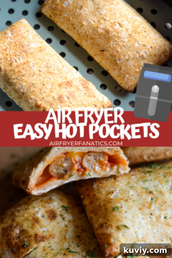 air fryer hot pockets