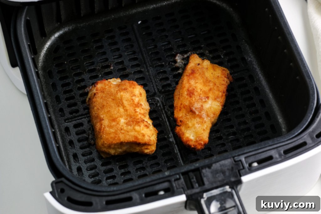 Clean kitchen counter with air fryer