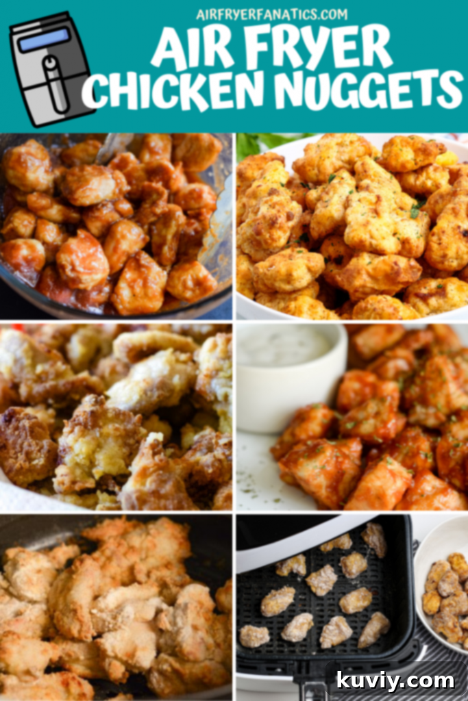 air fryer chicken nugget recipes