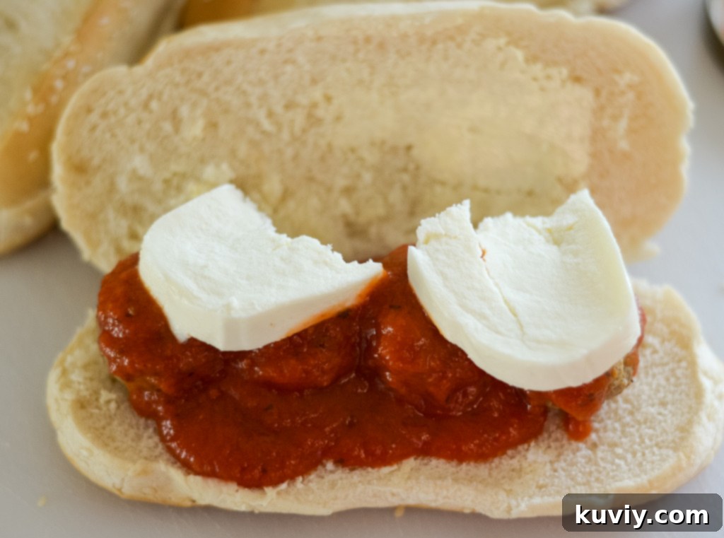 air fryer meatball subs