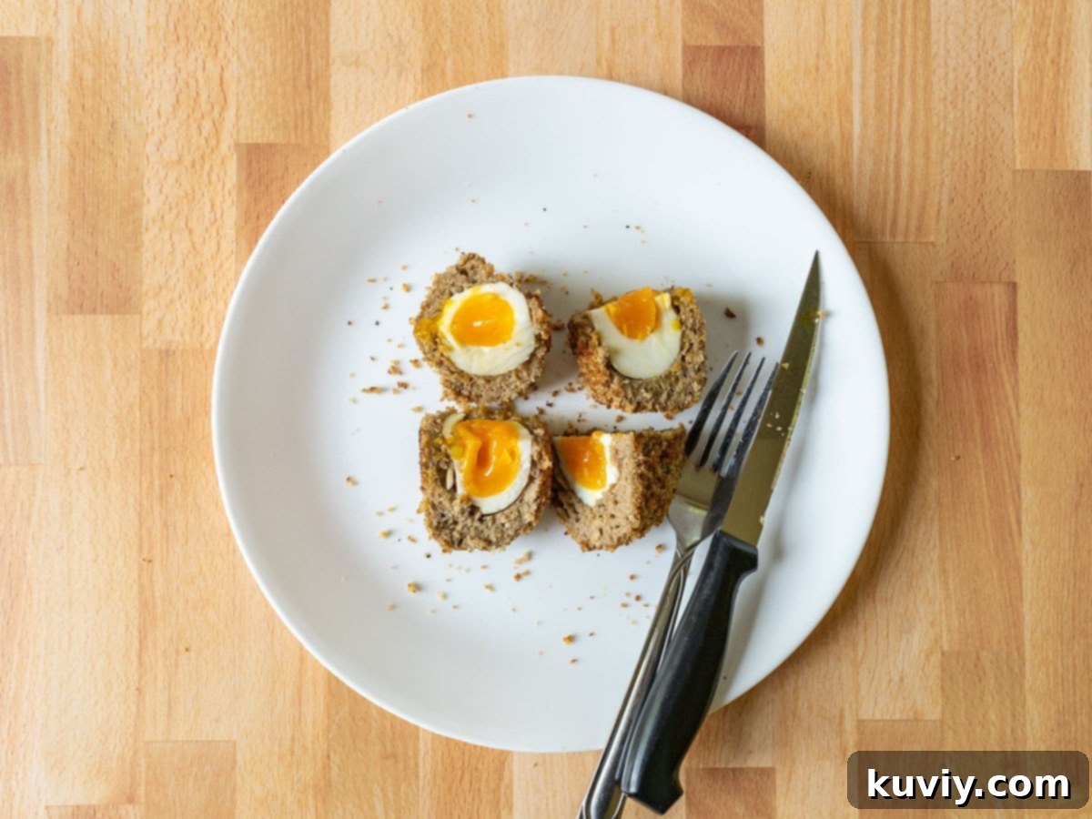 Air Fryer Vegetarian Scotch Eggs