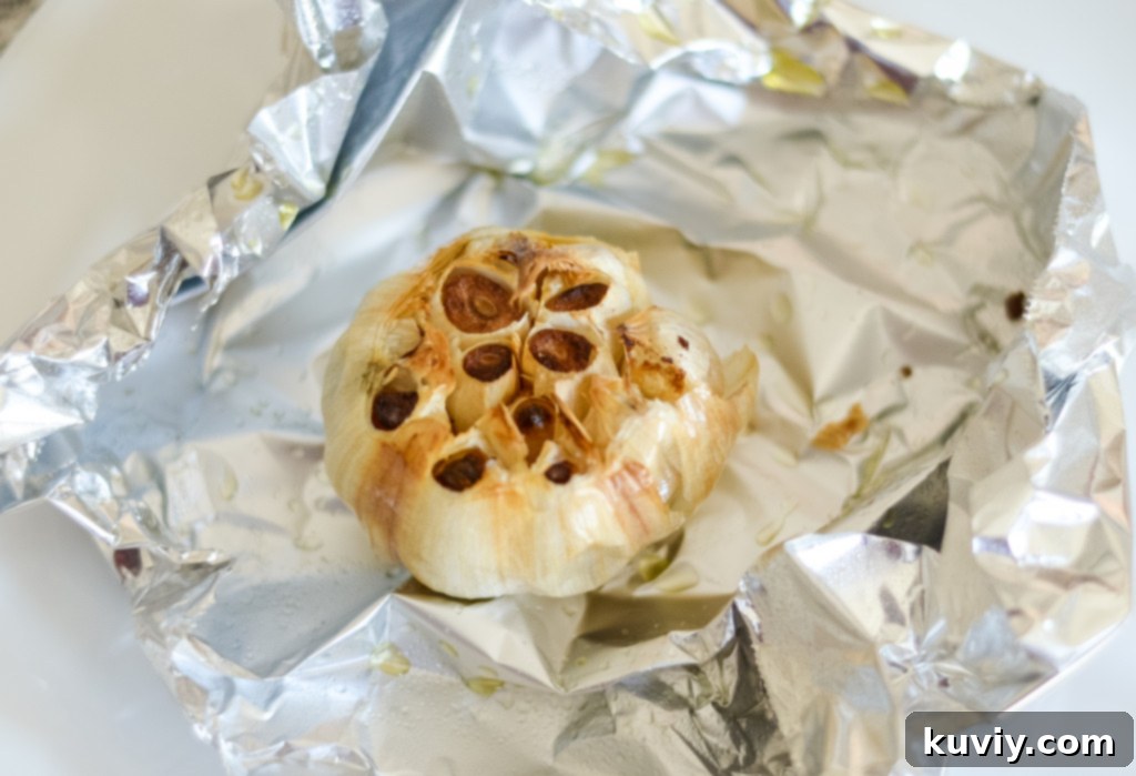 air fryer roasted garlic