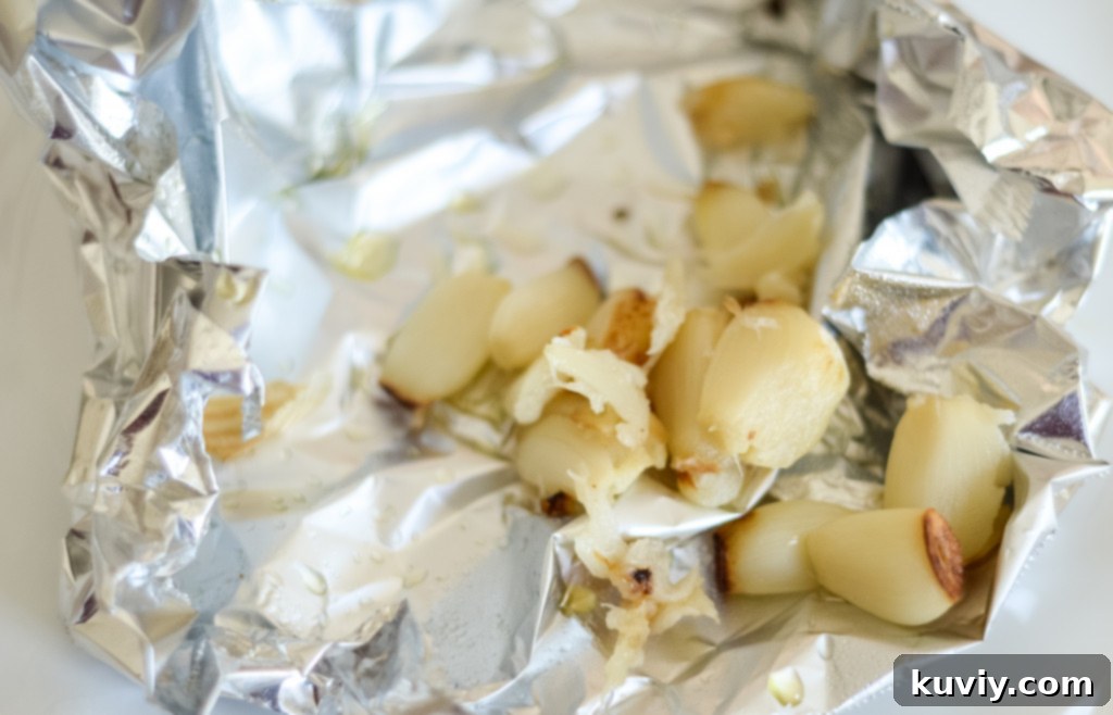 air fryer roasted garlic