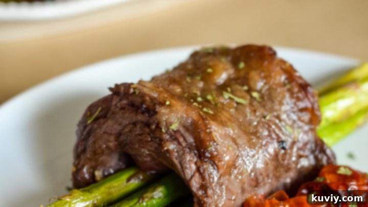 Gourmet Air Fryer Steak Wrapped Asparagus