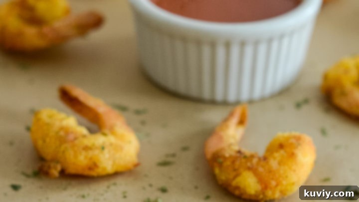Quick Air Fryer Breaded Shrimp