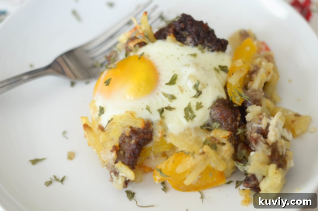 Air Fryer Breakfast Casserole: Easy Morning Meal