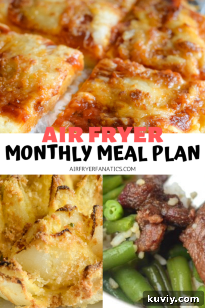 Air Fryer Meal Plan Overview and Benefits