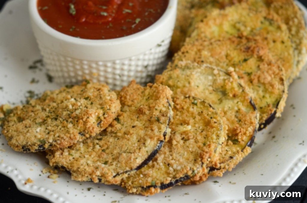 Air Fried Eggplant: Crispy and Healthy Vegetable Side