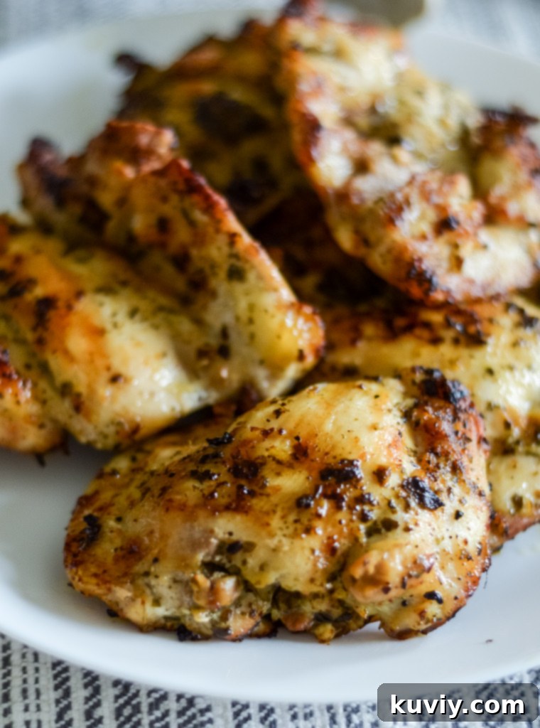 air fryer chicken pesto