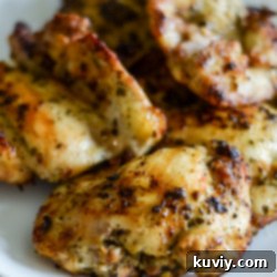 Air Fryer Chicken Pesto