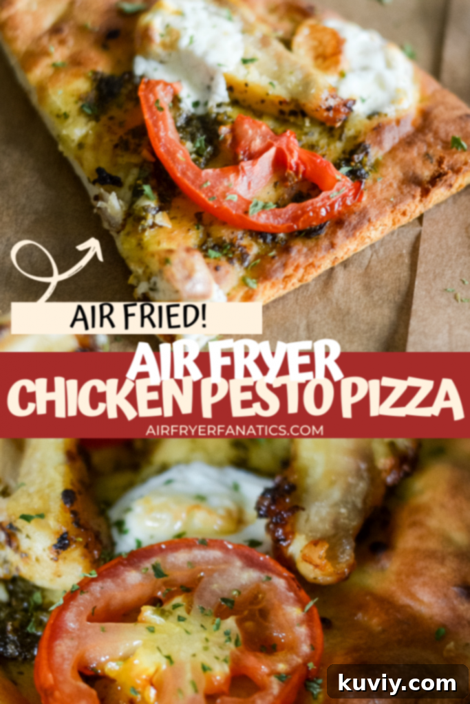 air fryer naan pizza