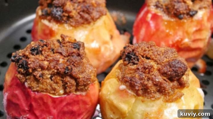 Air Fryer Baked Apples