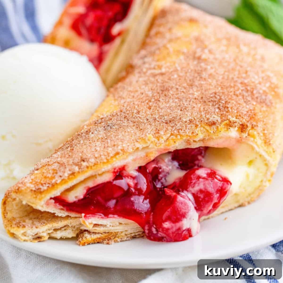 Air Fryer Cheesecake Chimichangas