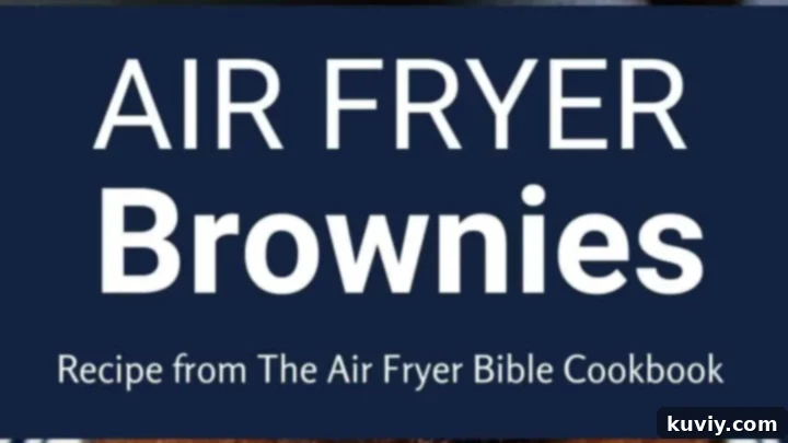 Air Fryer Brownies