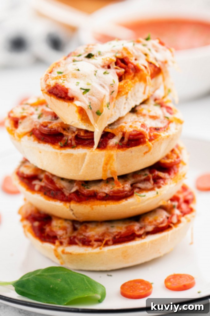 Air Fryer Pizza Bagels – perfect for quick summer snacks